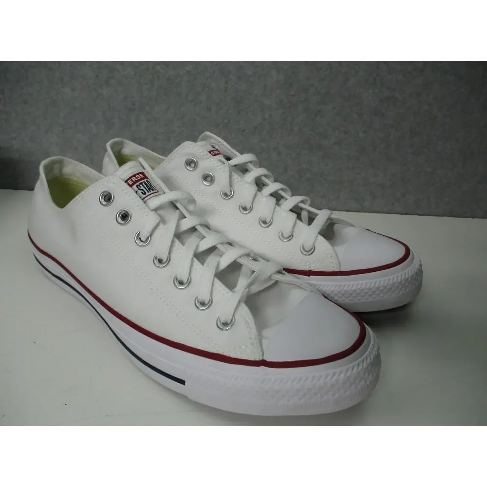 Converse CTAS High Street OX Low Shoes White Canvas Mens Sz 9 Womens Sz 11